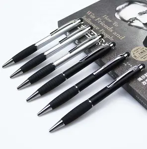 廉价促销笔塑料市场高品质来自中国成品硅橡胶手写笔触摸圆珠笔提示
