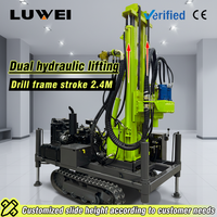 Machine de forage de puits d'eau à ultra-pénétration pour l'extraction des eaux souterraines et l'irrigation des serres