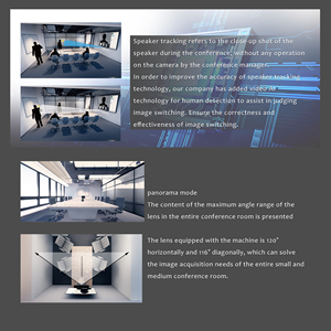 4k <strong>Conference</strong> System All in One Sound Bar <strong>Video</strong> <strong>Conference</strong> 4K PTZ Camera with Speakerphone Optics Meeting - Product Image 4