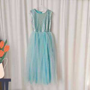 Nouvelle Robe Sirène Longue et Fluide en Tulle Doux, Personnalisable, Élégante, Modèle MS 2026, Costume de Princesse pour Filles - Product Image 5