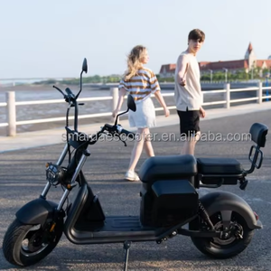 Scooter électrique urbain tout-terrain avec batterie au lithium étanche, conception à deux roues, suspension intégrale, vitesse maximale de 25 km/h - Product Image 3