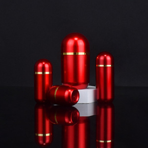 Bouteille d'emballage en plastique de granule de produit de santé rouge vif de 5-60ml pour l'utilisation de médecine de <span class=keywords><strong>concombre</strong></span> de mer de capsule de Cordyceps de sucrerie de comprimé - Product Image 3