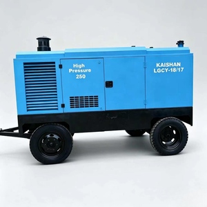 Compresseur d'air d'occasion 18 bars 18 m³/min 162 kW 24 V 200 Ah 2850 mm 2250 mm 110 dBA pour plateformes de forage d'exploration Tonalite - Product Image 3