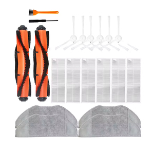 Kit de remplacement compatible avec les aspirateurs robots Xiaomis G1 <span class=keywords><strong>MJSTG1</strong></span> / LG R3-PRIME, pièces détachées, brosse latérale principale, tampon de nettoyage, filtre HEPA - Product Image 1