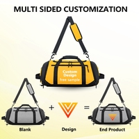 Sac de voyage personnalisé VIPOKO avec logo, sac de sport imperméable pour la salle de sport, la randonnée, les voyages en plein air, sac de sport pour hommes et femmes, sac de sport