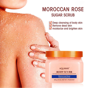 Gommage corporel nettoyant au beurre de karité, aux fruits naturels, blanchissant, à la noix de coco et à la lavande, marque privée - Product Image 4