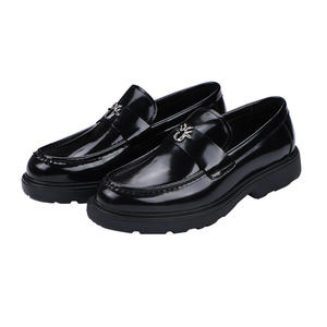 Calzado informal de oficina de cuero italiano de alta calidad y lujo, zapatos formales para hombre, zapatos de vestir y Oxfords de cuero para hombre - Product Image 5