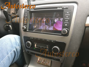 Android 11.0 6+128G Carplay Écran IPS pour Skoda Octavia 2008-2015 Navigation GPS de voiture Audio Radio Sté<span class=keywords><strong>r</strong></span>éo Lecteur multimédia <span class=keywords><strong>2</strong></span> Din - Product Image 2