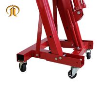 Ventes en stock 2T grue pliante grue de chargement extérieure Type de laveuse de voiture