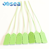 Scellés de sécurité en plastique à serrage progressif, anti-effraction, pour la sécurité des marchandises