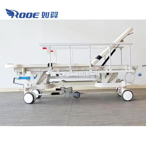 BD111 <span class=keywords><strong>PLUS</strong></span> Troli Peregang Transportasi Pasien Manual Keamanan dan Kenyamanan dengan Pagar Keselamatan - Product Image 5
