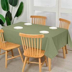 Tovaglia in Cotone e <span class=keywords><strong>Lino</strong></span> con Orlo Classico, Lavabile, Perfetta <span class=keywords><strong>per</strong></span> Tavolini da Caffè, Sale da Pranzo, Hotel e Matrimoni - Product Image 6
