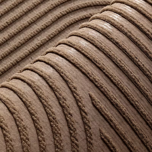 Grand tapis d'entrée intérieur robuste, motif gris, <span class=keywords><strong>gratte</strong></span> la saleté, tapis de sol extérieur - Product Image 2