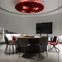 Servicio de Diseño Interior, Renderizado 3D de Interiores para Oficinas Comerciales y Auditorios, Solución de Construcción Llave en Mano