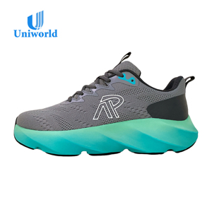Uniworld Vietnam OEM - Paniers Homme |   Chaussures de course en tricot pour hommes, baskets athlétiques respirantes pour le jogging et le quotidien - Product Image 3