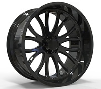 Jantes forgées en alliage d'aluminium 26X14 30X14 Deep Dish 6x139.7 8X165.1 pour Jeep Wrangler JK JL TJ KJ