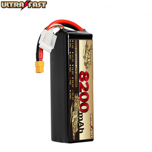 Pin Lipo 22.2V 6S 100C 8200mAh, <span class=keywords><strong>t</strong></span>ấm kim loại, 1000 chu kỳ, dành cho xe RC X-Maxx Arrma Infraction - Product Image 4