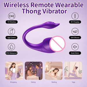 Vibratore Indossabile per Donne Controllato da App, Vibrazioni per Punto G/Vaginali, 9 Frequenze, Impermeabile, Ricaricabile USB - Product Image 4