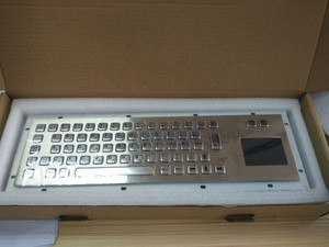 66 keys custom metal <strong>touchpad</strong> <strong>keyboard</strong> - Product Image 2