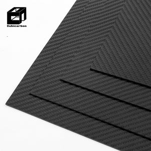 500 * 500mm 1.5mm 2mm 2.5mm 3mm 4mmから60mm厚炭素繊維シートプロフェッショナルカスタム3K炭素繊維パネルボード - Product Image 5