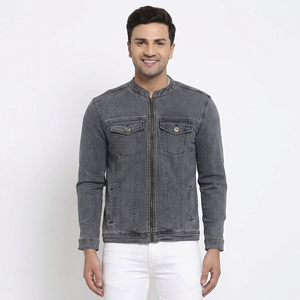 Chaqueta Vaquera para Hombre, Estilo Urbano, Tendencia 2026, Alta Calidad, Chaquetas Lisas al por Mayor para Invierno, Precios Bajos - Product Image 1