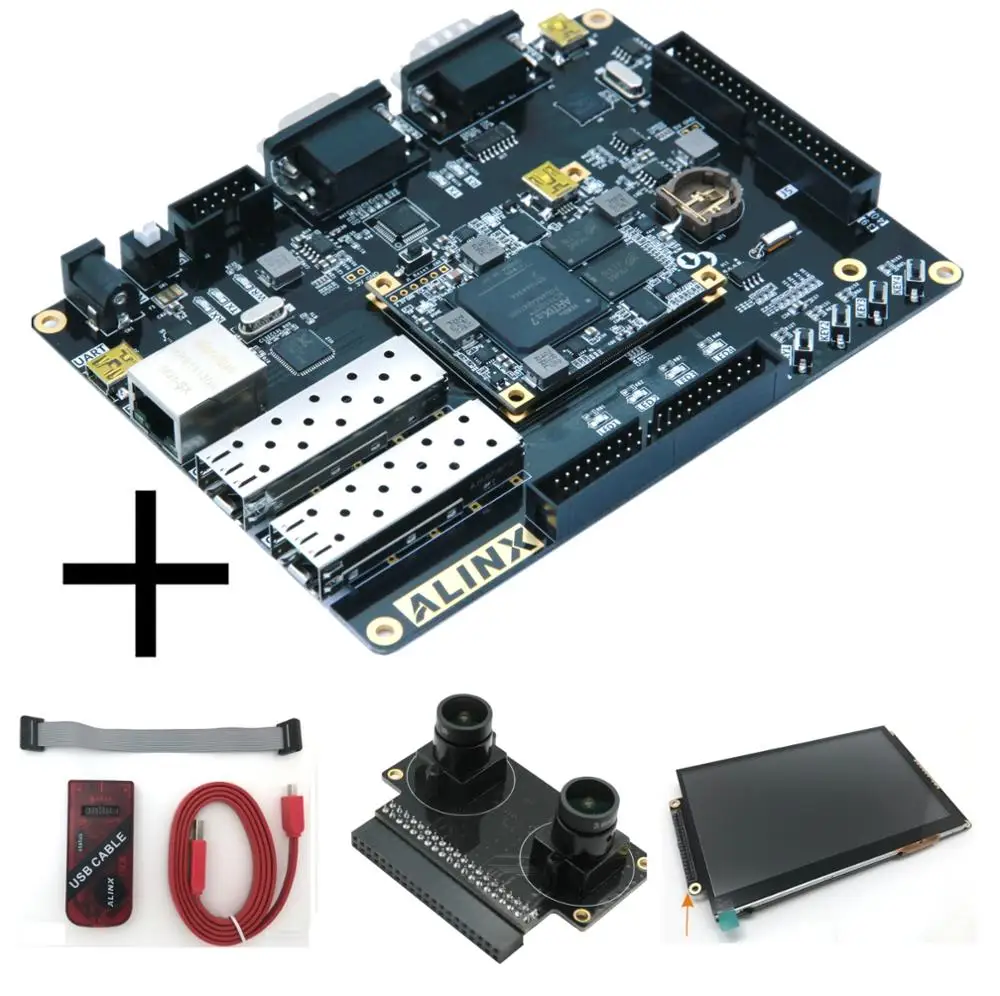 XILINX Artix-7 A7 FPGA開発ボードXC7A100Tイーサネット2SFP