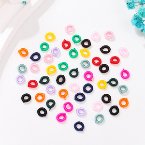 Hand-Woven Coil Diy Jewelry Accessories 6Mm Diameter Bracelet Cord <b>Pull</b> Ring For Bracelet Making Round Rope Hand Knitting - Product Image 1
