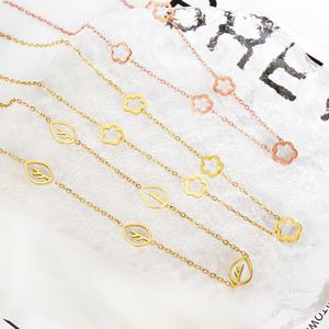 Collar de Joyería con Colgante de Clavícula de Lujo Personalizado, Collar de Acero Inoxidable de 18k, Regalo para Mujer - Product Image 5