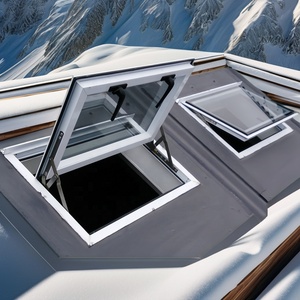 Su misura <span class=keywords><strong>in</strong></span> alluminio acrilico solare lucernario a LED coperture pieghevoli stile aperto rifinitura superficie <span class=keywords><strong>vetro</strong></span> lucernario finestra sul tetto - Product Image 6