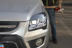 Mise à niveau vers un nouveau système d'éclairage automobile Style phare LED Phare Angel Eyes Phare 2007-2015 Type U V1 <span class=keywords><strong>TLZ</strong></span> pour KIA Sportage - Product Image 6