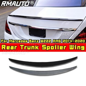 Car Rear <b>Wing</b> Rear Trunk Spoiler Diffuser Protector Body Kit For Mercedes Benz W222 AMG 2014-2020 Car Accessories - Product Image 2