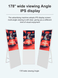 Высококачественная 32-дюймовая цифровая фотобудка по Заводской Цене портативная внутренняя рекламная машина высокая видимость Digital Signage - Product Image 4