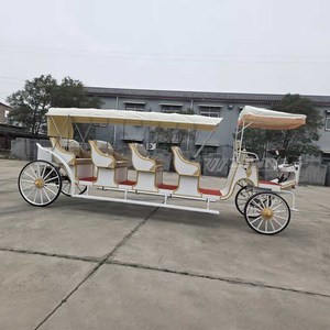 Carroza de Caballos Europea Vintage para Turismo, Carroza para Bodas, Carroza Eléctrica, Carroza para Servicio al Aire Libre - Product Image 2