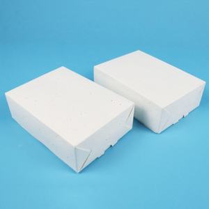 Customizable Logo Recyclable Biodegradable Eco-Friendly <b>Square</b> Rigid <b>Box</b> for Paper Packaging Embossing Matt Lamination Sponge - Product Image 4