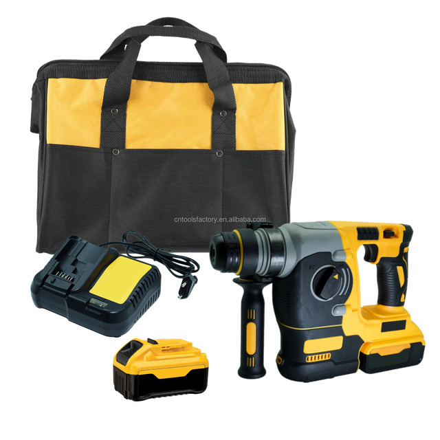 Cordless Hammer Drill Set 20V System Brushless DCH273 Complete Tool Set for Concrete Drilling Construction