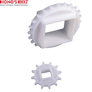 Rueda <span class=keywords><strong>de</strong></span> Plástico para Calculadora HONGSBELT Serie 400, Rueda Dentada <span class=keywords><strong>de</strong></span> Plástico para Correa Modular, Orificio Cuadrado y Redondo - Product Image 4