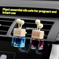 Diffuseur de parfum en verre pour voiture, à clipser sur grille d'aération, en forme d'escargot, avec stérilisation et désodorisant aromatique