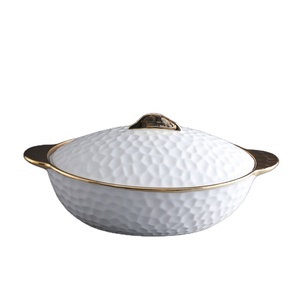 Venta al por mayor <span class=keywords><strong>de</strong></span> cocina, olla <span class=keywords><strong>de</strong></span> cocina <span class=keywords><strong>de</strong></span> cerámica blanca lisa, olla <span class=keywords><strong>de</strong></span> sopa <span class=keywords><strong>de</strong></span> <span class=keywords><strong>porcelana</strong></span> <span class=keywords><strong>de</strong></span> lujo con tapa - Product Image 6