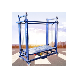 Plateformes d'échafaudage électriques mobiles à cadre élévateur télécommandé pour la construction - Product Image 1