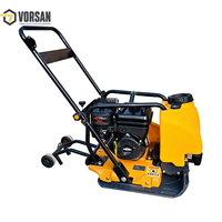 Compacteur à plaque vibrante PC90, machine de compactage du sol, moteur à essence, MOQ 1 unité pour la construction routière, travaux d'asphalte, chantier