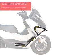 Barre de protection anti-chute avec support de fixation pour éclairage auxiliaire, modifiée pour moto Zontes 350E