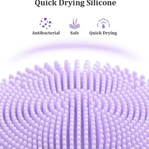 Cepillo de Limpieza Facial de Silicona Eléctrico Súper Suave, Cepillo de Limpieza Facial Sónico Ultrasónico de Silicona para Spa, IPX7 - Product Image 3