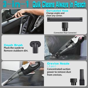 Nouvel aspirateur de voiture sans fil portable à double système pour grossistes – Aspirateur sans fil pour voiture - Product Image 4