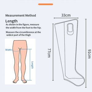 Botas de Compresión de Aire de 8 Cámaras para Terapia de Recuperación, Masajeador de Piernas para la Circulación Sanguínea - Product Image 6
