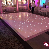 Panneaux acryliques de décoration, nouveauté, événement led rvb, pixels, sol de danse