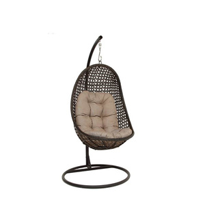 Outdoor <b>Hanging</b> Chairs PE Round Rattan Chair for Home and Patio - Product Image 4