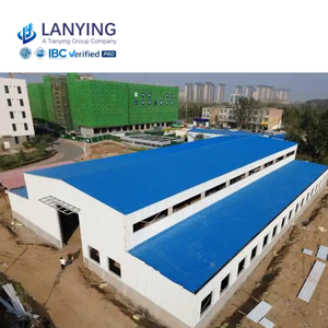 Design moderno industriale prefabbricato struttura in acciaio edifici per officine di fabbrica prefabbricate Garage deposito scuola magazzini - Product Image 1