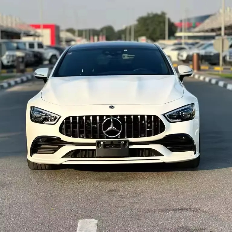 Доступно в наличии, подержанные машины Cedes Benz GT 43 4 Matic 2022 модельного года, белые автомобили, готовые к работе