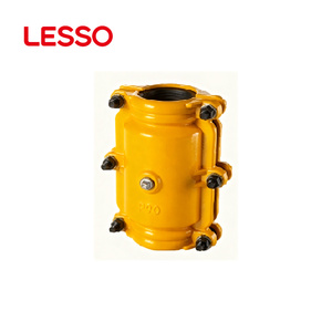 Collier de réparation <span class=keywords><strong>rapide</strong></span> Lesso en fonte ductile pour tuyaux droits, type douille, pour la maintenance des conduites d'eau et la réparation des fuites - Product Image 3
