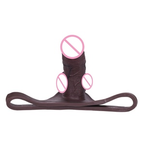 Silicone Underwear Strapon Penis Pants <b>Dildo</b> Man Realistic <b>Dildos</b> Masturbators Penis Sex Toys for Gay Lesbians Adults Cosplay - Product Image 3